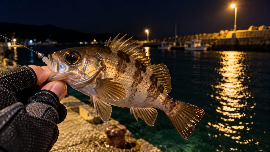 釣れたメバル