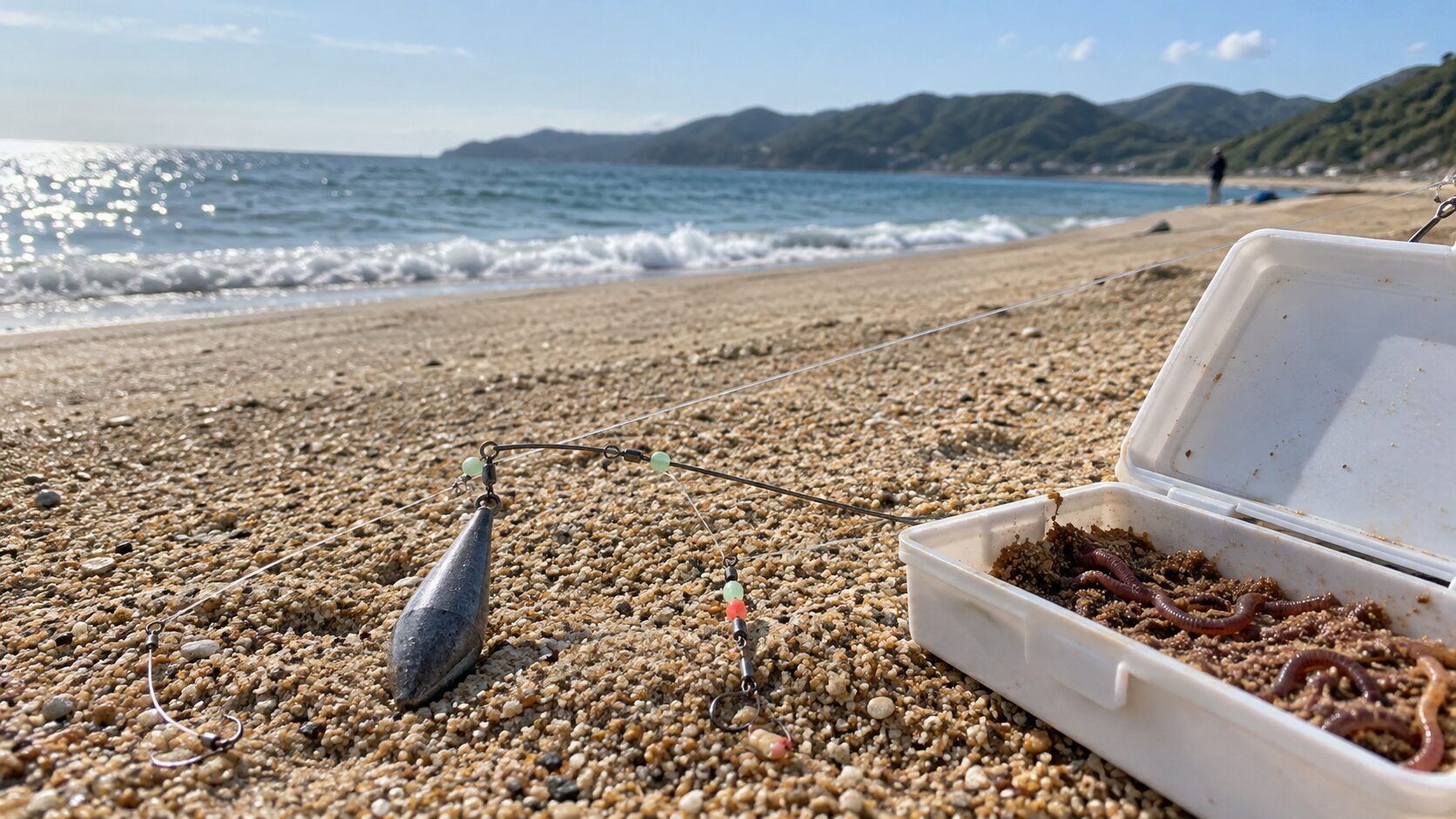 投げ釣りの仕掛け